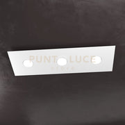 ECCENTRIC APPLIQUE-PLAFONIERA 3 LUCI GRIGIO 1156-3L-GR