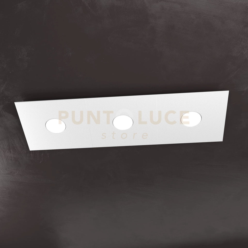 ECCENTRIC APPLIQUE-PLAFONIERA 3 LUCI GRIGIO 1156-3L-GR