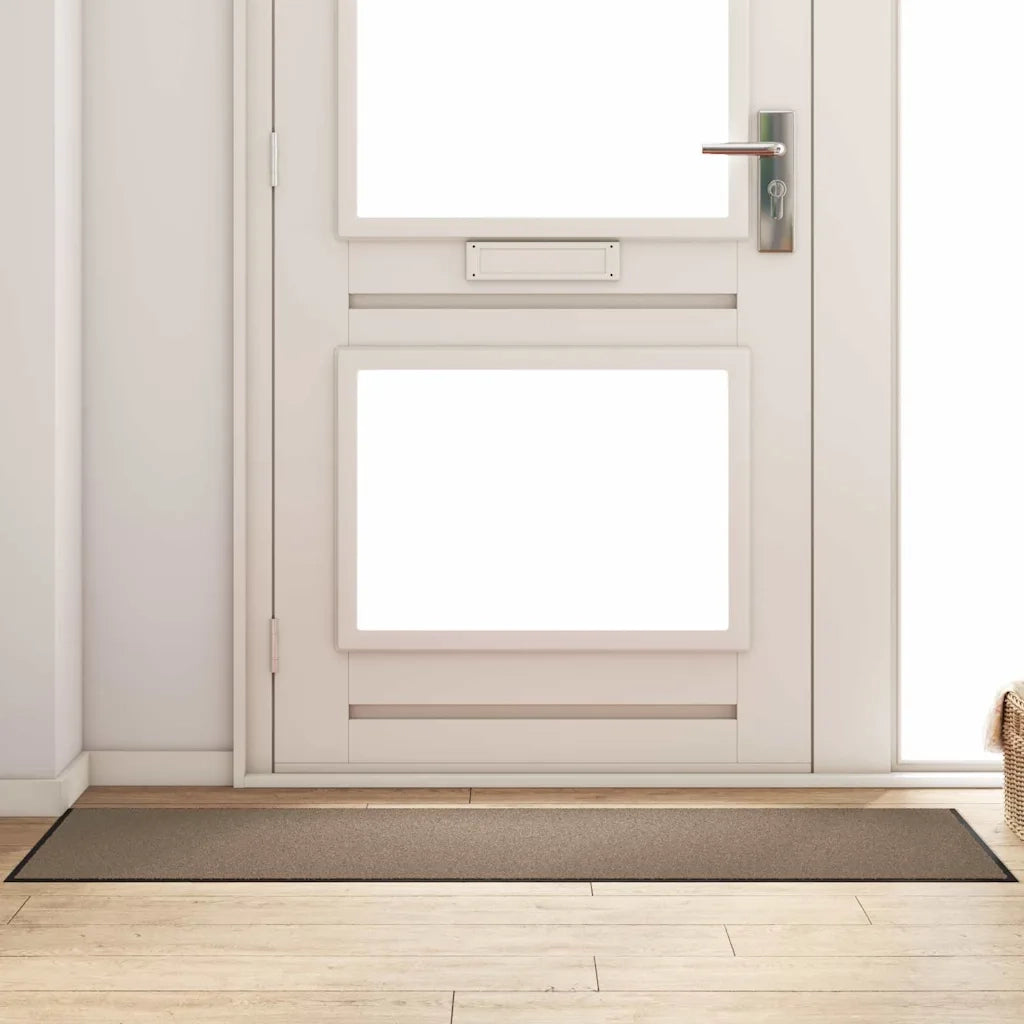 Tappetino Altro Beige e Nero 60 x 180 cm Polipropilene e vinile 4100785