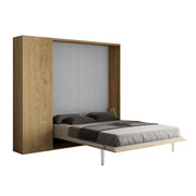 Letto Matrimoniale a Scomparsa Salvaspazio Kentaro H210 cm Marrone
