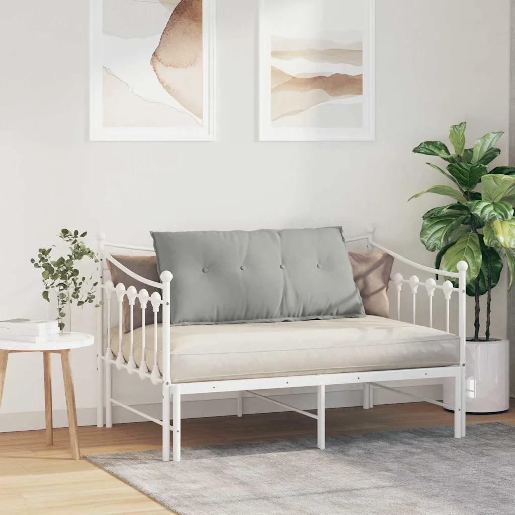 Cuscino per Schiena Grigio chiaro 100 x 50 cm 42014774