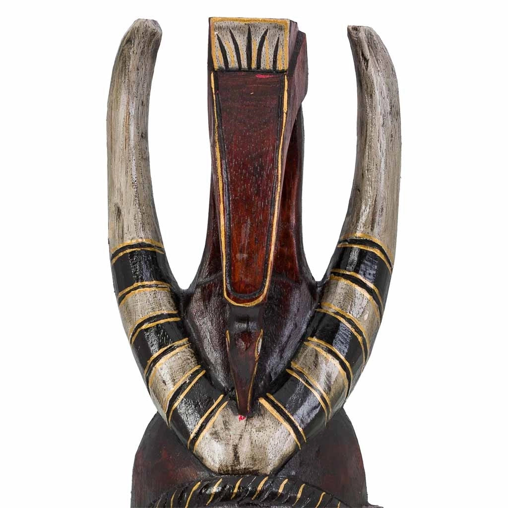 Maschera decorativa 16x6x50h