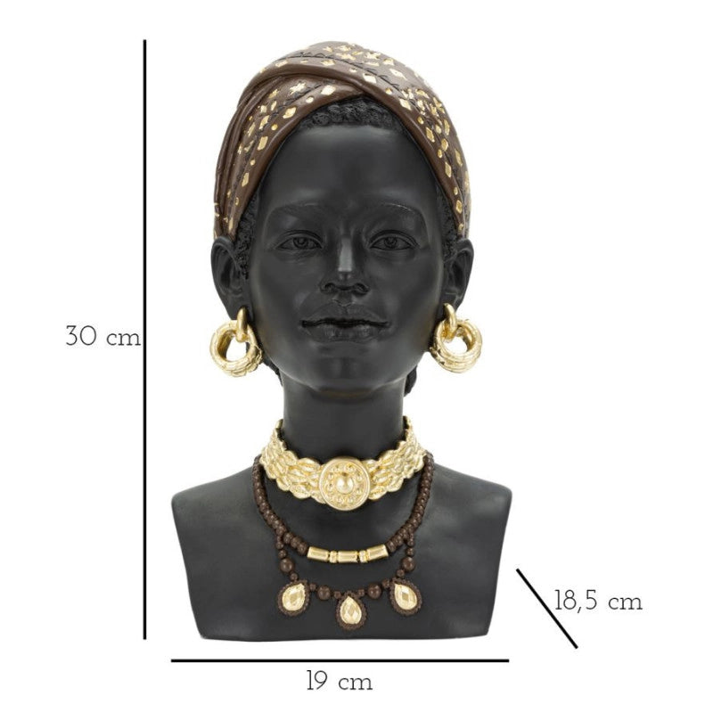 Donna Masai cm 19x18,5x30