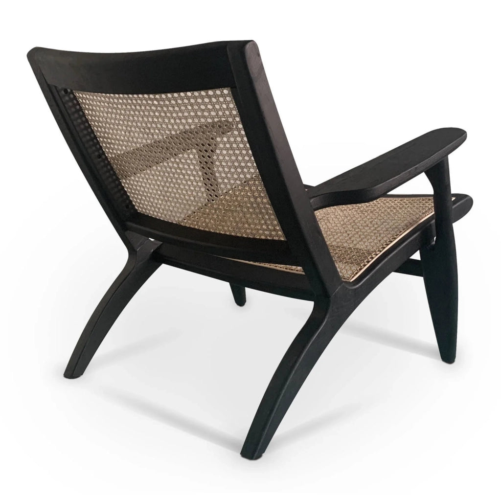 LÚZETE - POLTRONA IN LEGNO DI OLMO NERO EINAR