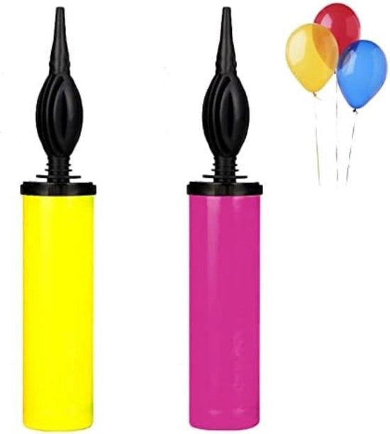 Inflatore di palloncini - Rosa/Giallo