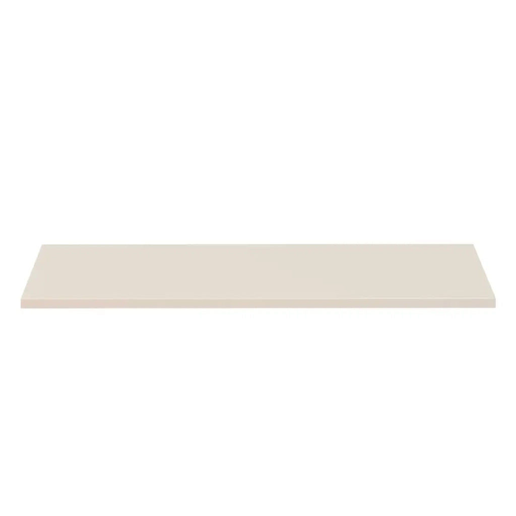 Piano lavabo TORNADO 120 cm – Finitura sabbia – MDF & PVC – Per mobile sottolavabo