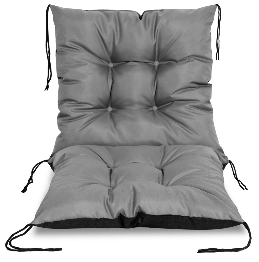 AIO FACTORY Cuscino da giardino impermeabile grigio 50x50x50 cm