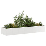 Fioriera 280x80x40 cm in Acciaio Inox