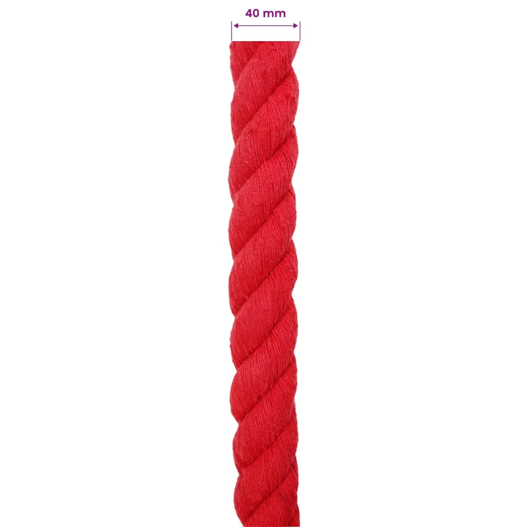 Corda Rosso 4 x 4 x 500 cm Cotone 42011933