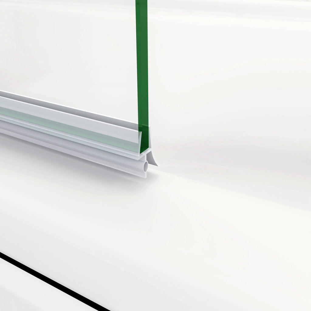 H.140 cm Parete Doccia Per Vasca con Lato Fisso 130x70 cm 3 Ante Movibili Pieghevoli a Libro in Vetro Temperato 6 mm Trasparente Anticalcare Telaio Cromo Lucido