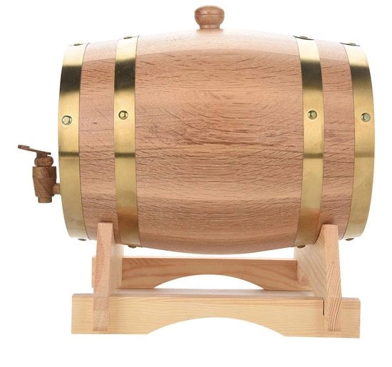 Caraffa in Legno di Quercia 5L - Stile Vintage - in Legno