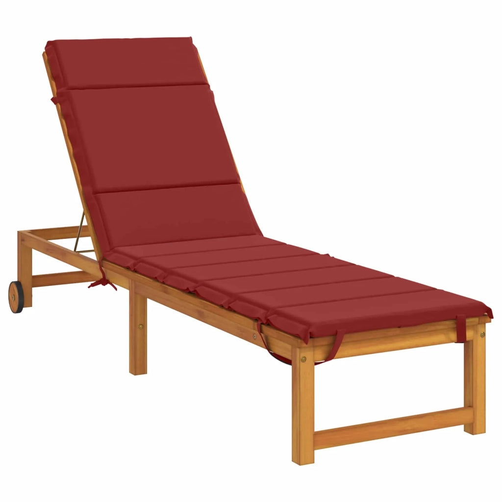 Cuscino per Lettino GEMERT 100% Poliestere Rosso Vino 948470