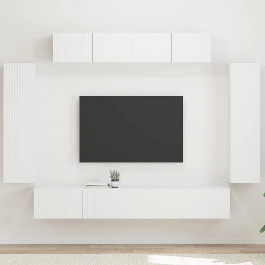 Mobile TV 8 pcs Bianco 3409141