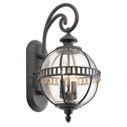 Applique esterna bronzo Halleron Kichler 2xE14 IP44