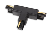 Connettore a T destro per binario trifase nero Maxlight