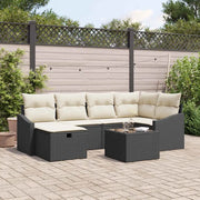 Set di divani con cuscino 6 pcs polyrattan 3360618