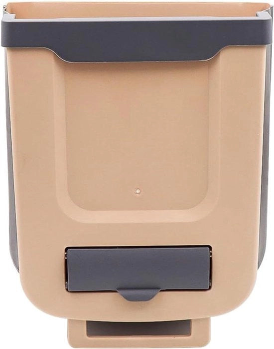 Cassa da cucina pieghevole - cassetti da cucina - cassetti per la spazzatura - 8L - Adatta per cassetti da cucina - Bianca - Cassetti sotto il lavandino - Soggiorno - Bagno - Ufficio - Camper