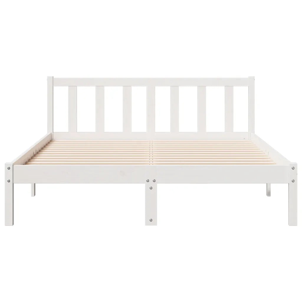 Letto matrimoniale | Letto per adulti | Letto Extra Lungo senza Materasso 160x220 cm in Legno di Pino