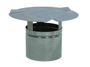 FUMAIOLI A CAPPELLO IN ACCIAIO INOX  ø cm.8