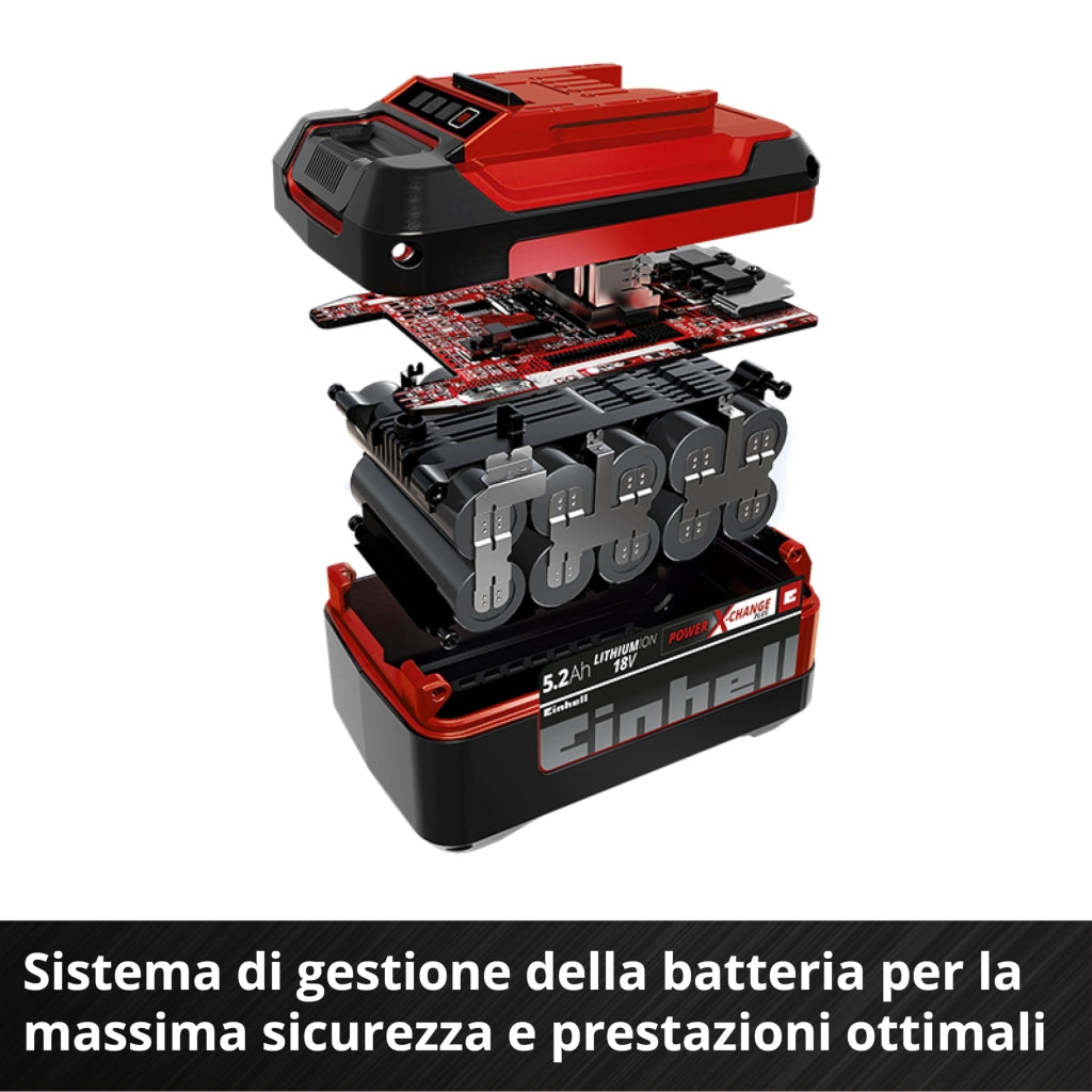 Einhell Batteria Power x Change 18 V 5 2AH Plus