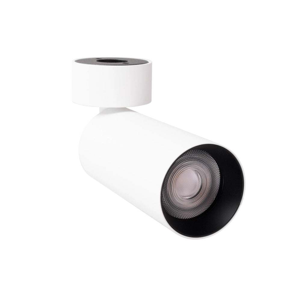 Spot soffitto orientabile tondo bianco LED 9W HALO