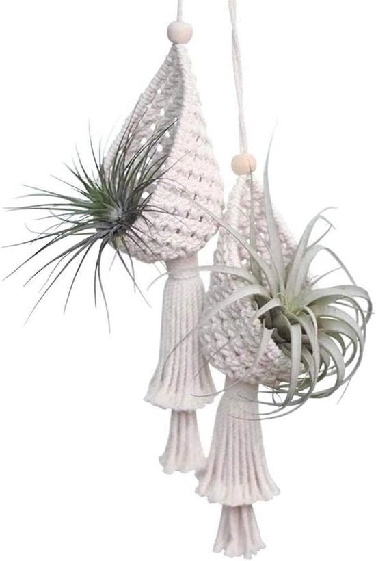 Decorazione per piante in stile macramé per interni e esterni (stile A)