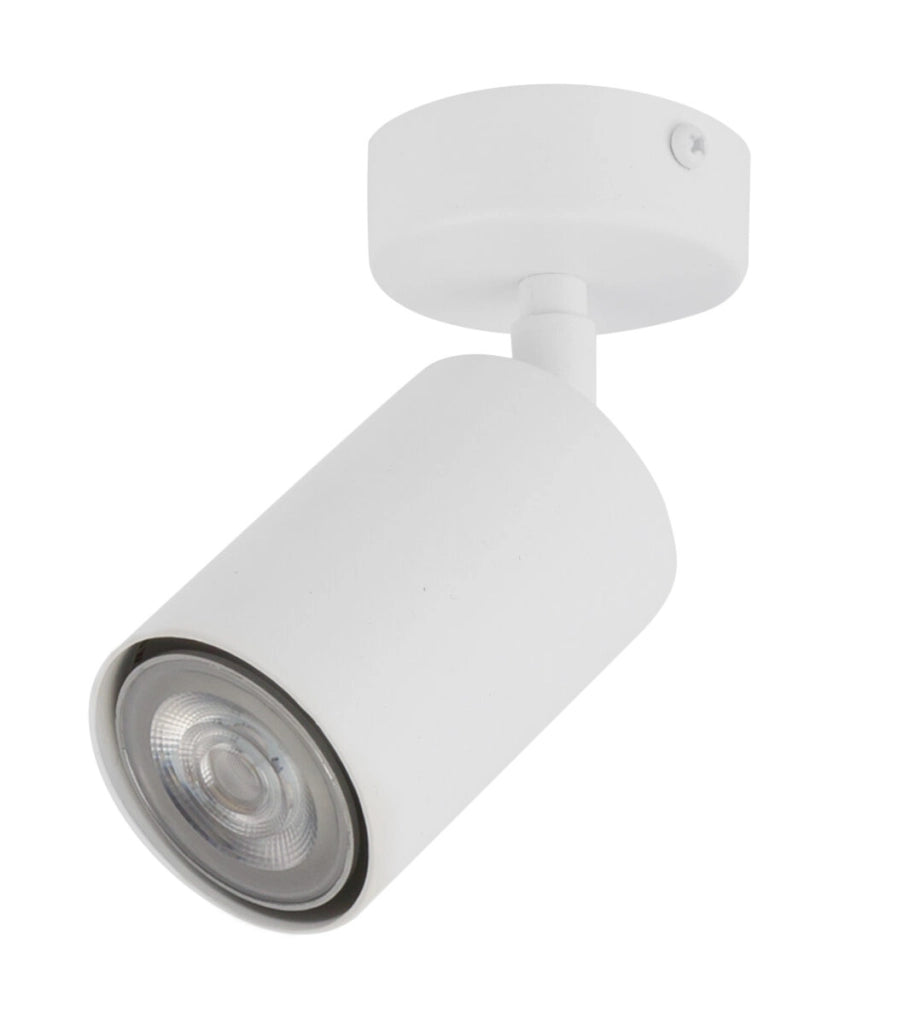 Faretto soffitto rotondo bianco 1xGU10 25W Sigma Zoom