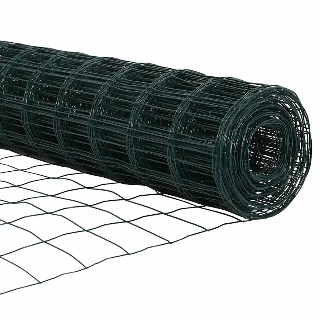 Recinzione Euro Verde 1 x 10 m Ferro rivestito in PVC 42004357