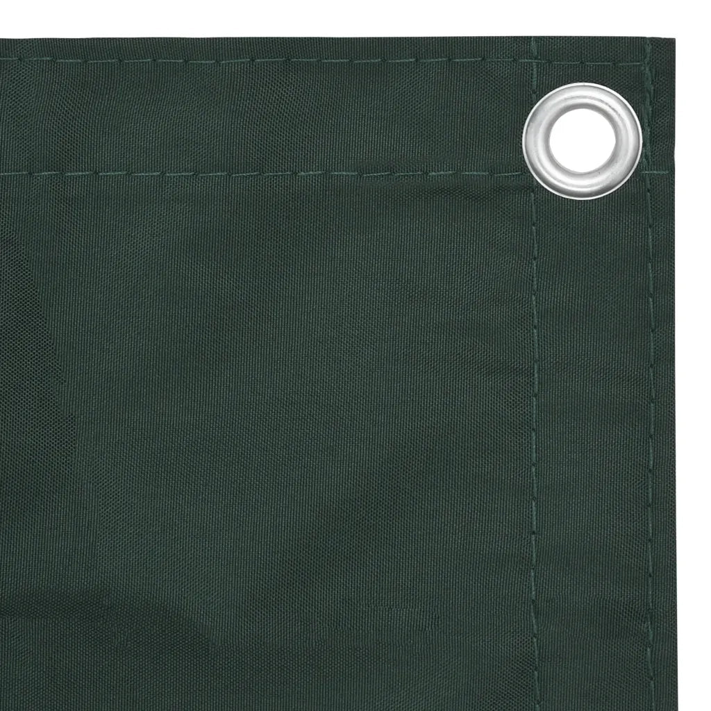 Paravento da Balcone-Pannello per balcone Verde Scuro 90x300 cmTessuto Oxford