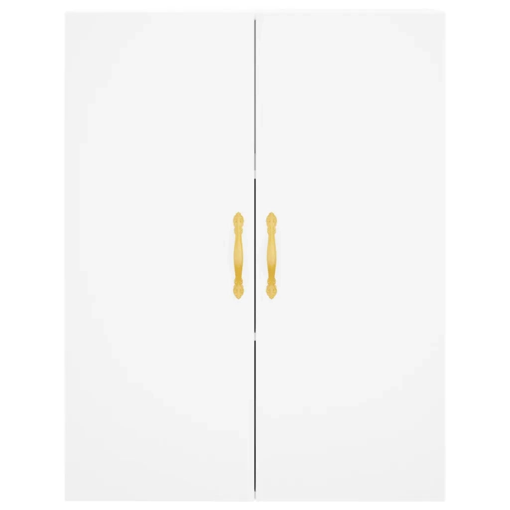 Armadietto a Muro | Mobili a Parete 2 pz Bianchi 69,5x34x90 cm