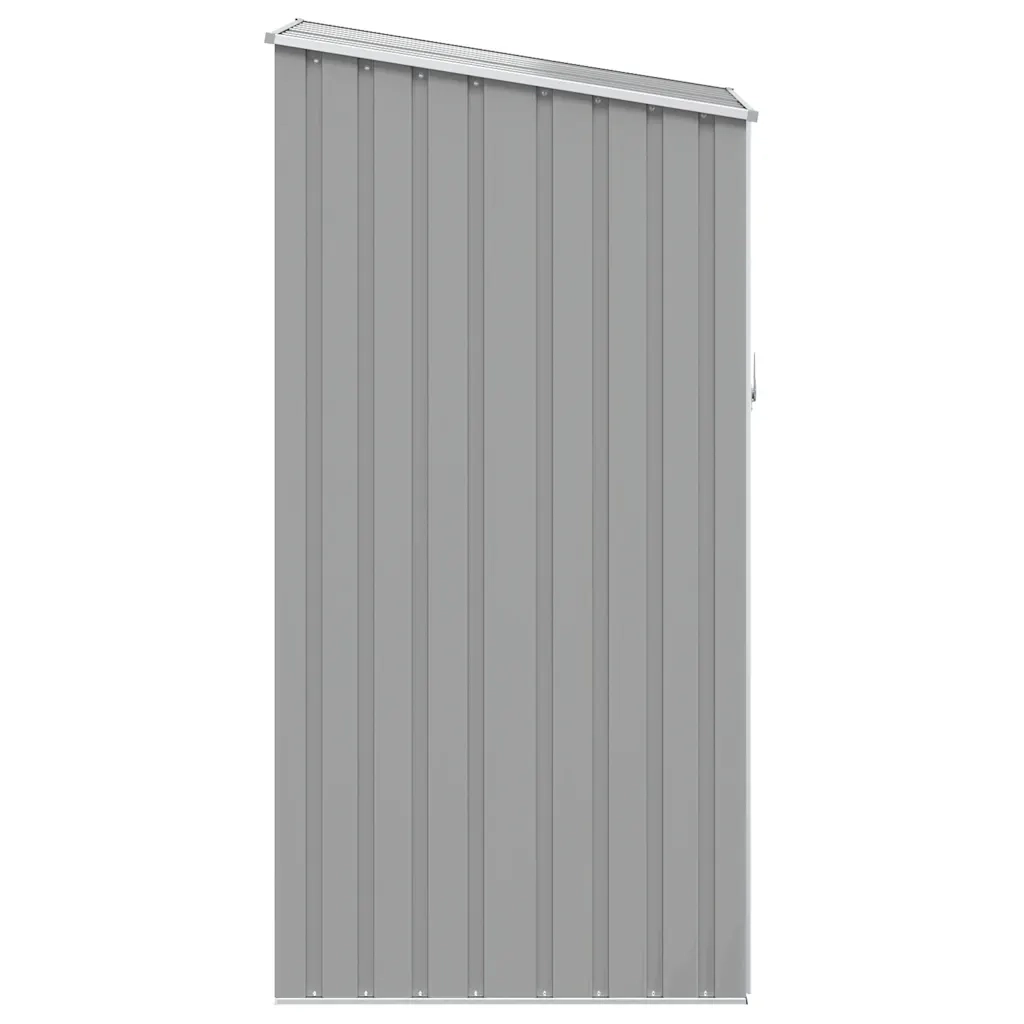 Capanno da Giardino Grigio 87x98x159 cm in Acciaio Zincato  cod mxl 51736
