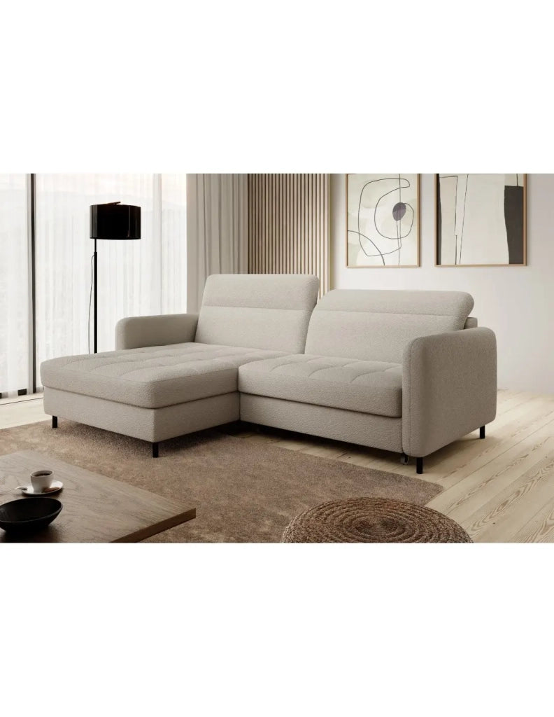 Divano ad angolo collezione GOUMSI colore Crema