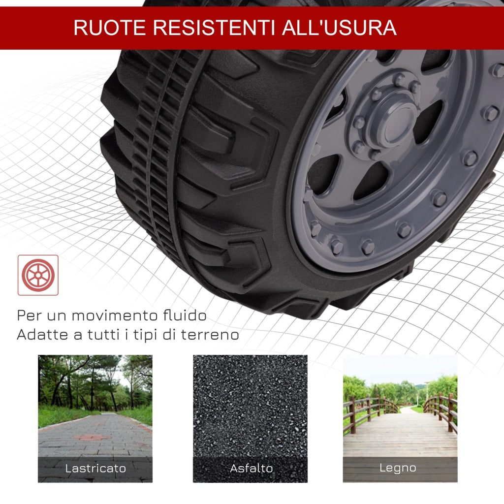Quad Elettrico Bambini 6V ¨C Minimal ¨C Rosso 70x42x45cm