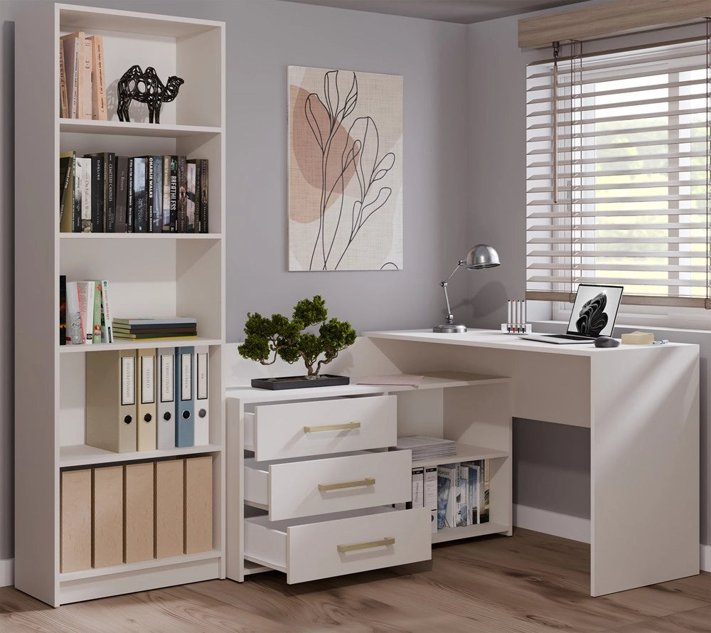 Scrivania DANY cashmere beige per ufficio e studio