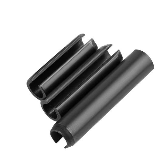 Penni a viti M8x55mm - Elementi di fissaggio - Acciaio manganese - 10 pezzi - Progettazione cilindrica - Penna a gabbia