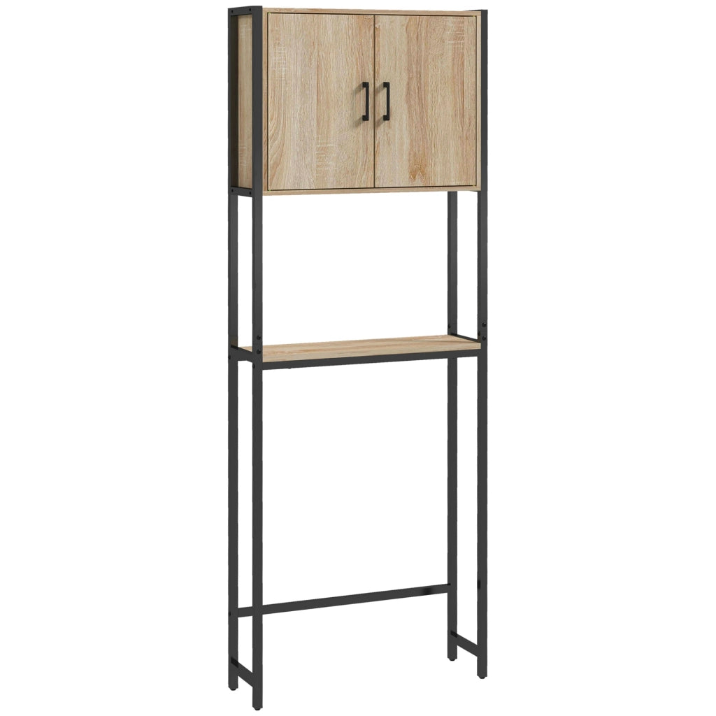 Mobile Bagno con 2 Ante e Ripiani Aperti ¨C Minimal ¨C Bianco