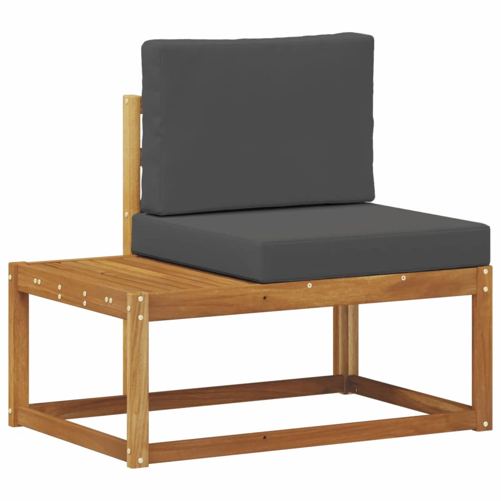 Set di divani da esterno con cuscino 3 pcs Naturale 3366945