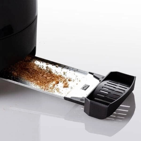 Ariete 159 Toastime - Tostapane arancione con pinze. 2 Fette 9 Livelli di doratura 700W Nero