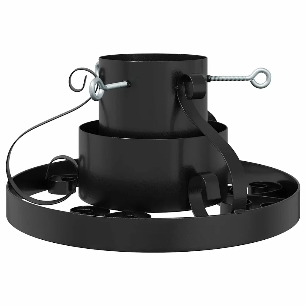 Supporto per Albero di Natale Nero 40 x 40 x 21 cm Acciaio