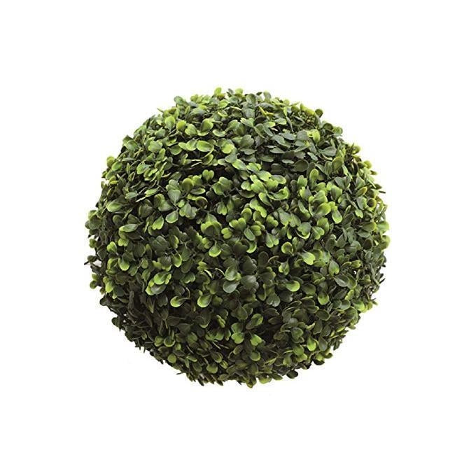 Vigor 7970755 Siepe Sfera Bosso Artificiale in Poliestere Diametro 55 cm Resistente alle Intemperie e ai Raggi UV colore Verde Bosso