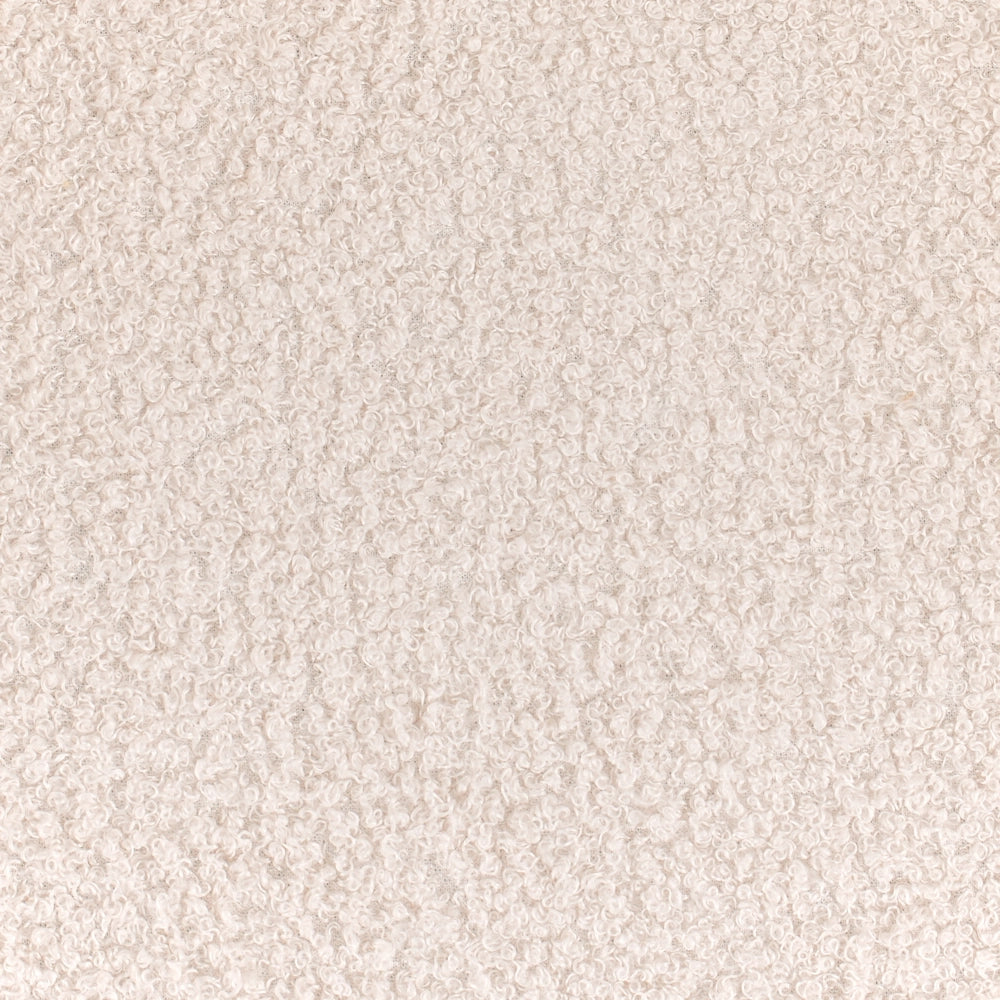 Poltrona per bambini con gambe in legno bouclè beige chiaro cameretta