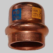 TAPPO FEMMINA RAME A PRESSARE  28     MADE IN ITALY