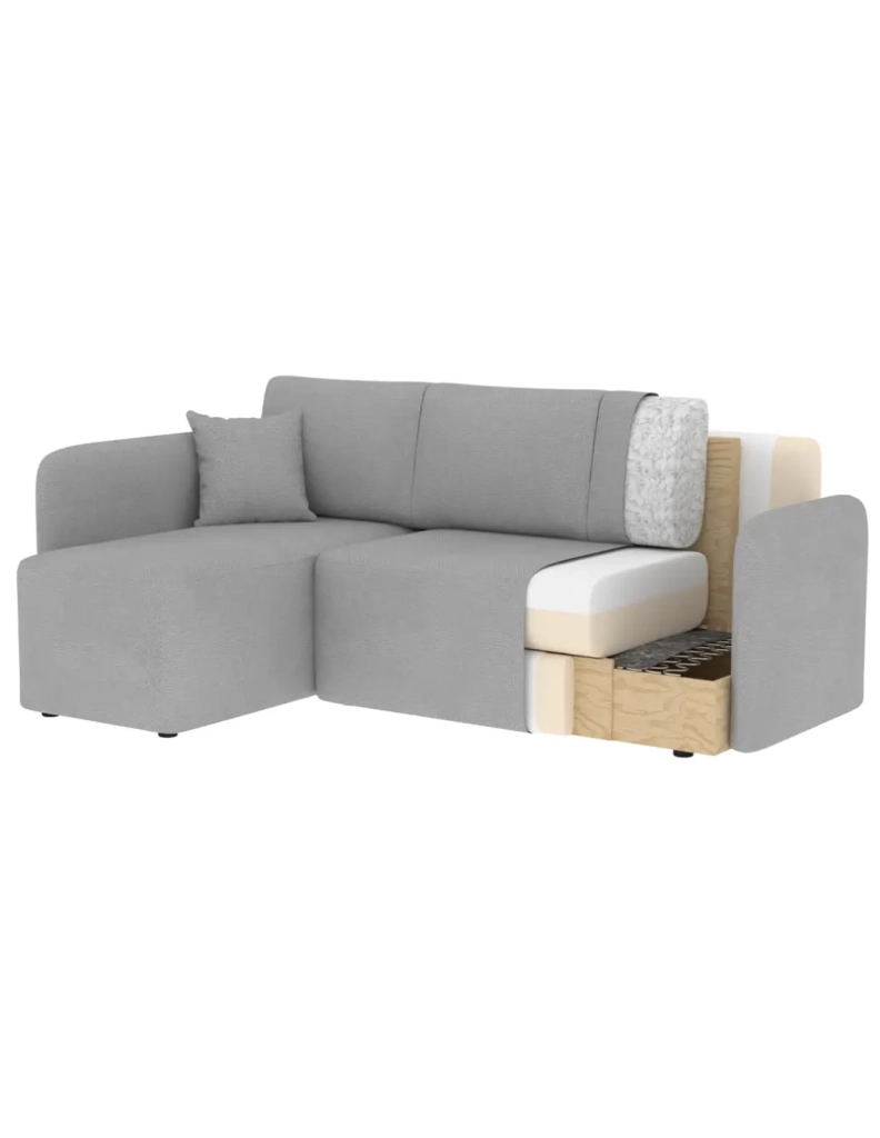 Divano ad angolo collezione HEDSON colore Bianco