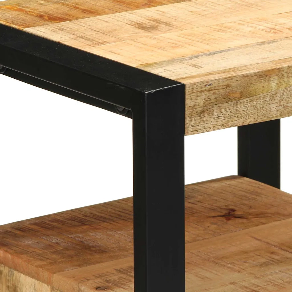 Set di mobili per il bagno 2 pcs Legno di mango grezzo e solido 3305602