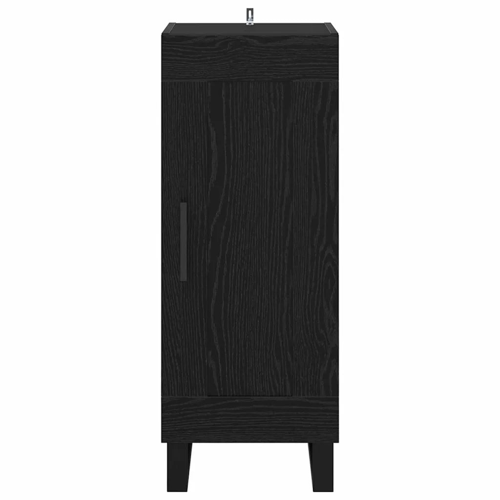 Credenza Rovere Nero 34,5 x 34 x 90 cm 881656