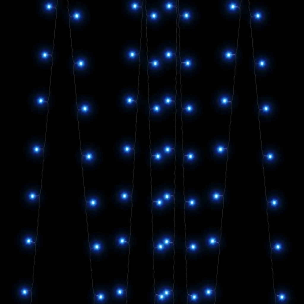 Luci Solari Fatate 5 pz 5x200 LED Blu Interni Esterni 328953