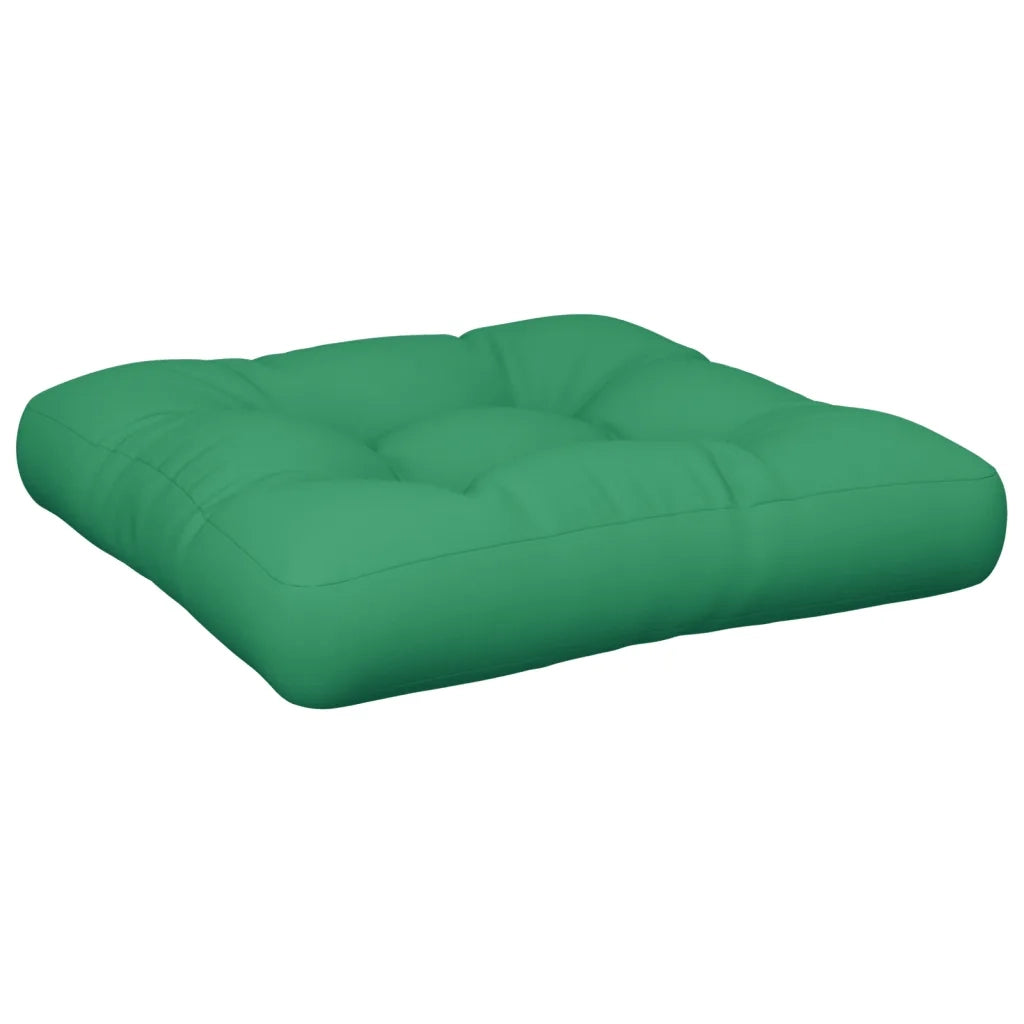 Cuscino per pallet | Cuscini per sedie Verde 58x58x10 cm in Tessuto