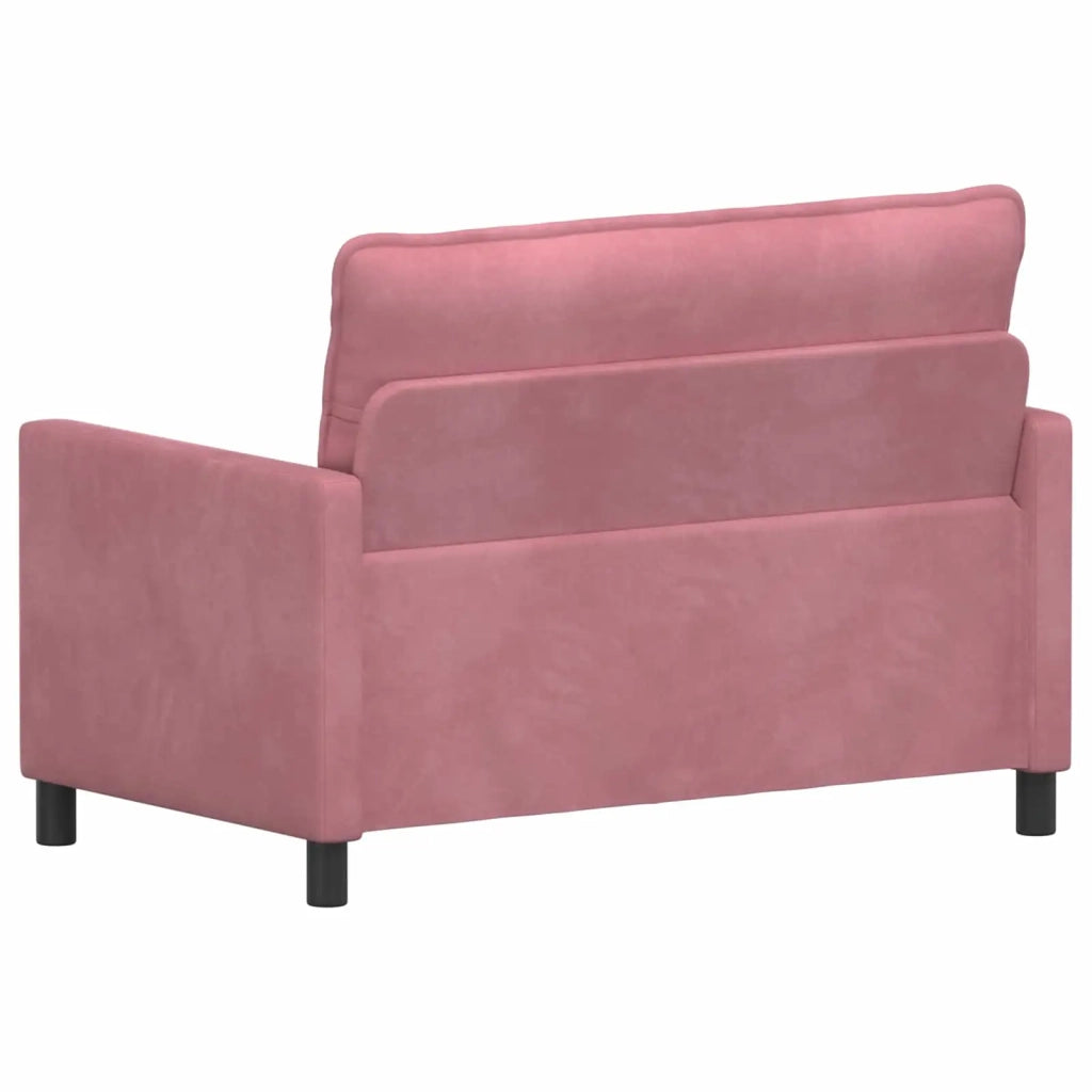Divano Rosa 126 x 81 x 87,5 cm Velluto 42028800