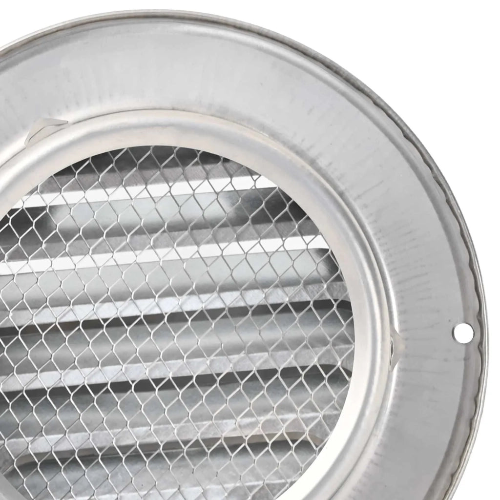Coperture per ventilazione d'aria 8 pcs Argento 80 mm 42019377