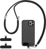 Cavo di alimentazione universale per smartphone - 2 pezzi - Regolabile e rimovibile - Nero